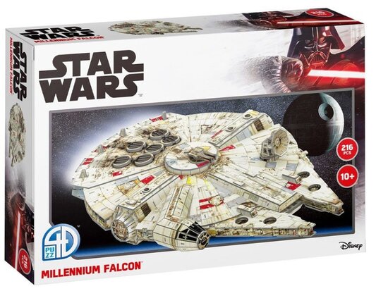 Revell 3D Puzzle - Star Wars Space Ship Scale 1:72 00323 Millennium Falcon