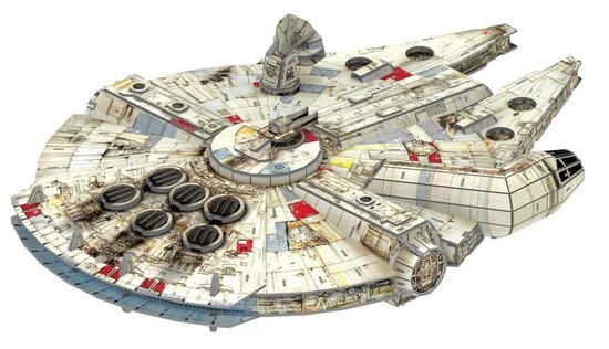 Revell 3D Puzzle - Star Wars Space Ship Scale 1:72 00323 Millennium Falcon