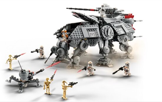 Lego Construction Kit - Star Wars Attack of the Clones 75337 AT-TE Walker