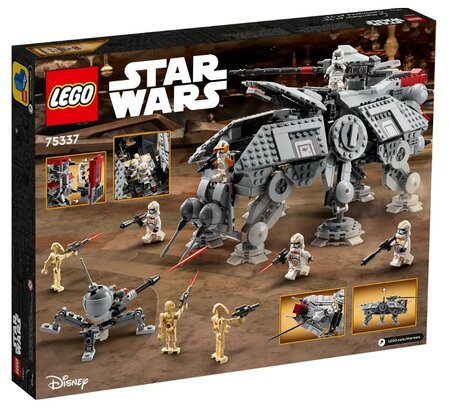 Lego Construction Kit - Star Wars Attack of the Clones 75337 AT-TE Walker