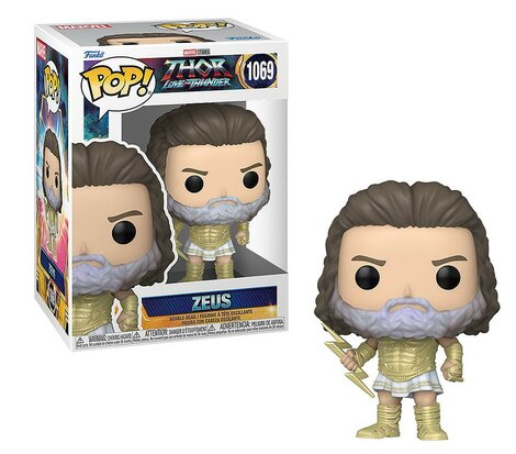 Funko vinyl figuur - Marvel Thor Love and Thunder 1069 Zeus Special Edition