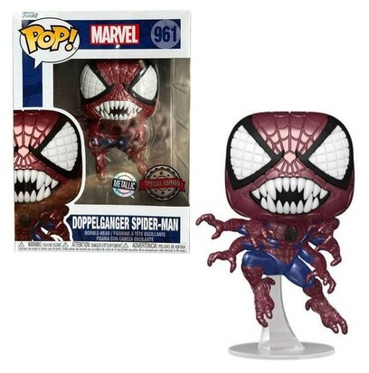 Funko vinyl figuur - Marvel Spider-man Metallic Special Edition 961 Spiderman Doppelganger