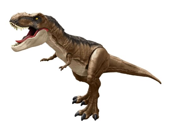 Mattel Action Figure - Scifi Jurassic World Dominion HBK73 Tyrannosaurus Rex Super Colossal