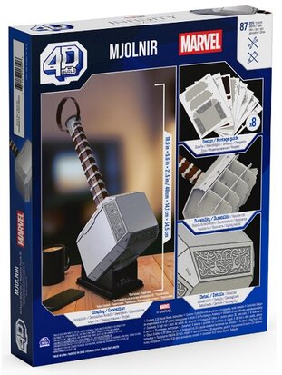 Spinmaster 3D puzzel - Marvel Thor 01350 Mjolnir