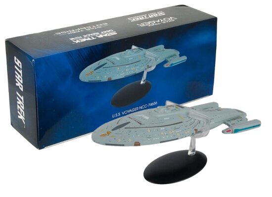 Eaglemoss Model - Star Trek The Official Starships Collection XL Edition USS Voyager NCC-74656