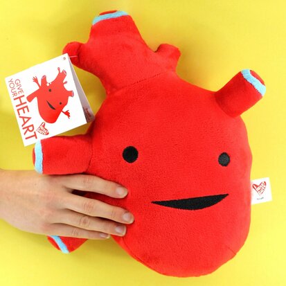 I Heart Guts - Gigantische Hart (Humongous Heart) plush