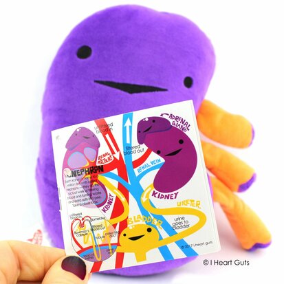 I Heart Guts - Kolossale Nier (Colossal Kidney) plush