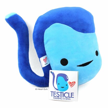I Heart Guts - Grote teelbal (Tremendous Testicle) plush