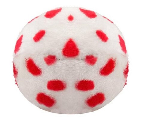 Giant Microbes pluche Measles (Mazelen - Morbillivirus)