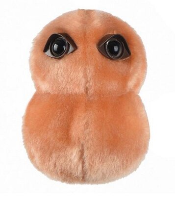 Giant Microbes Pneumonia (longontsteking)