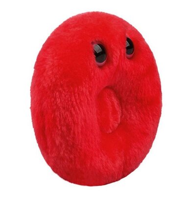 Giant Microbes pluche Red blood cell (rode bloedcel)