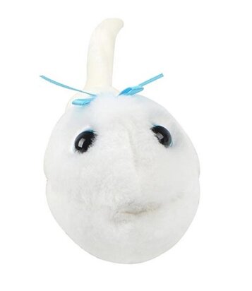 Giant Microbes pluche Sperm cell (zaadcel)