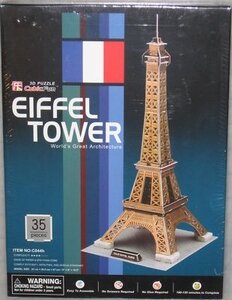 3D Puzzle: Eiffel Tower (Cubic Fun)