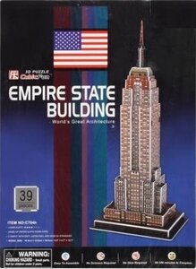 3D Puzzle: Empire State Building (Cubic Fun)