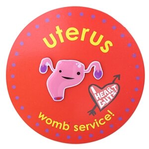 I Heart Guts reversspeld - Baarmoeder (Uterus)