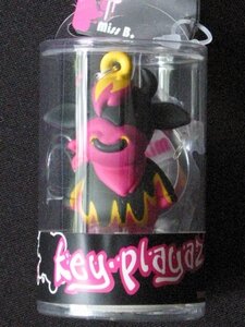 Key-Playaz keychain: Mr. Mokka pink (70405)