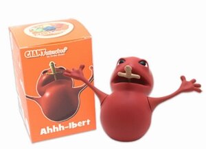 Giant Microbes Vinyl figure Ahhh-lbert (Sore Throat)