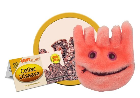Giant Microbes Celiac Disease 