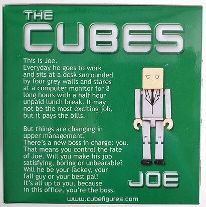 The Cubes set 2 Joe