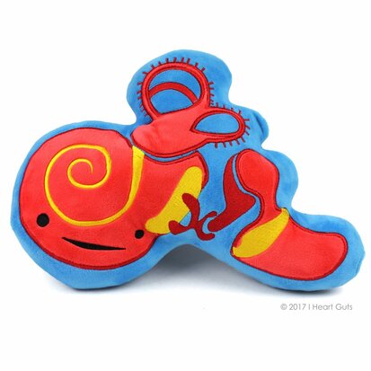 I Heart Guts - Plush Inner Ear