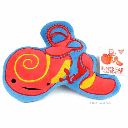 I Heart Guts - Plush Inner Ear