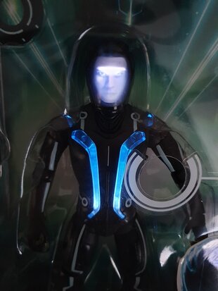 Tron Legacy - Action Figure - Deluxe Sam Flynn lights