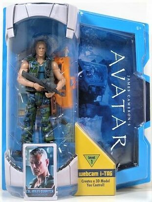 Avatar: Colonel Miles Quaritch actiefiguur/action figure MOC