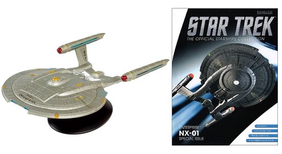 Star Trek Eaglemoss XL4 USS Enterprise NX-01