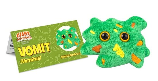 Giant Microbes Original - Wetenschap biologie pluche braaksel (kots)al - Wetenschap biologie pluche kots