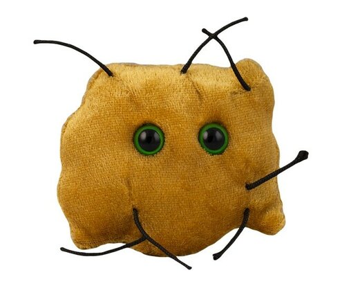 Giant Microbes Original - Science Biology Plush Earwax (Cerumen)