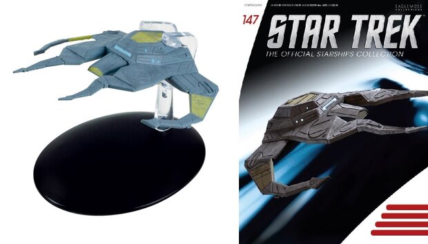 Eaglemoss model - Star Trek The Official Starships Collection 147 Baran's Raider