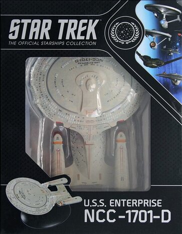 Eaglemoss model - Star Trek The Official Starships Collection 4404 USS Enterprise NCC-1701-D