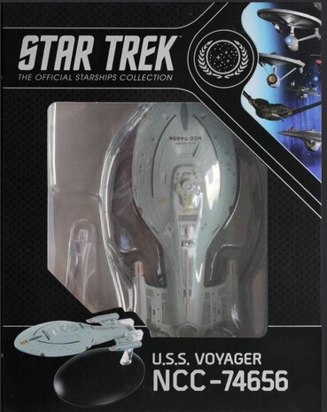 Eaglemoss Model - Star Trek Voyager The Official Starships Collection 4428 USS Voyager NCC-74656