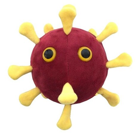 Giant Microbes Plush - Science Biology Disease 01081 COVID-19 Coronavirus Disease 2019