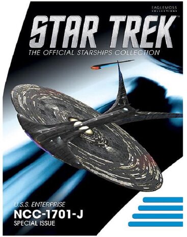 Eaglemoss Model - Star Trek The Official Starships Collection XL Edition 5630 USS Enterprise NCC-1701-J magazine