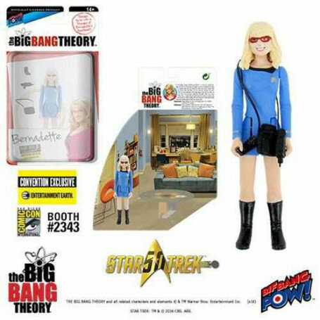 Bif Bang Pow! Action Figure - Comedy The Big Bang Theory Convention Exclusive 17119 Bernadette in Star Trek cosplay