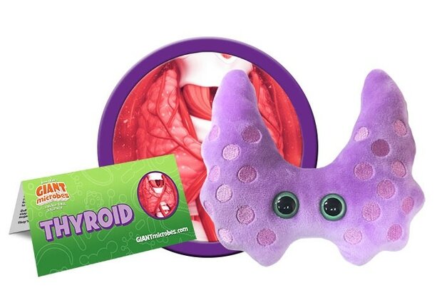 Giant Microbes Organ - Science Biology Plush Thyroid