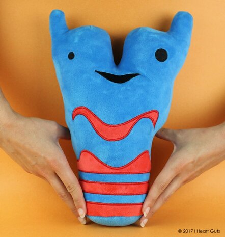 I Heart Guts Plush - Science Biology Larynx