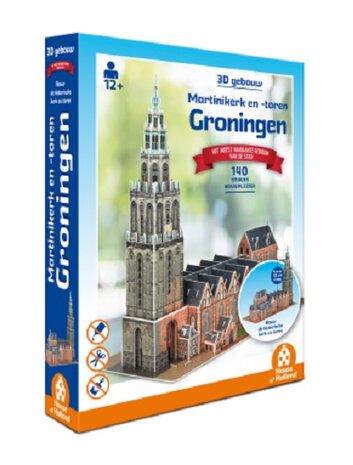 House of Holland 3D puzzel - Technologie architectuur 373265 Martinikerk/-toren Groningen
