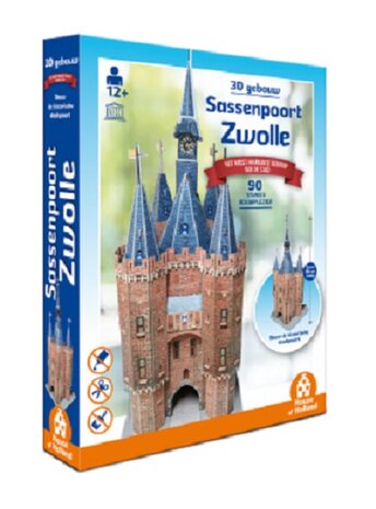 House of Holland 3D puzzel - Technologie architectuur 210060 Sassenpoort Zwolle