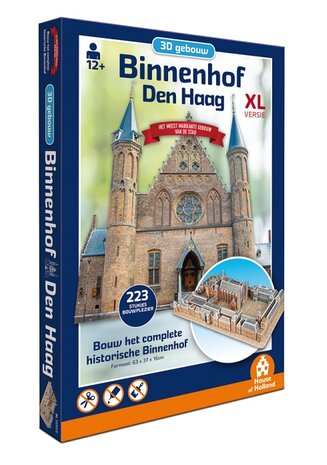 House of Holland 3D puzzel XL - Technologie architectuur 373357 Binnenhof -s-Gravenhage