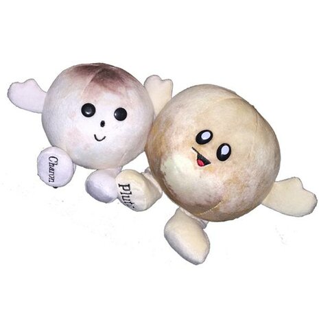 Celestial Buddies Plush - Science Astronomy Cosmic Buddy Pluto and Charon