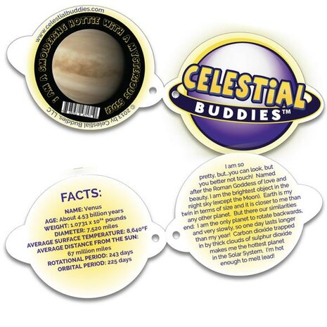 Celestial Buddies Plush - Science Astronomy Cosmic Buddy Venus