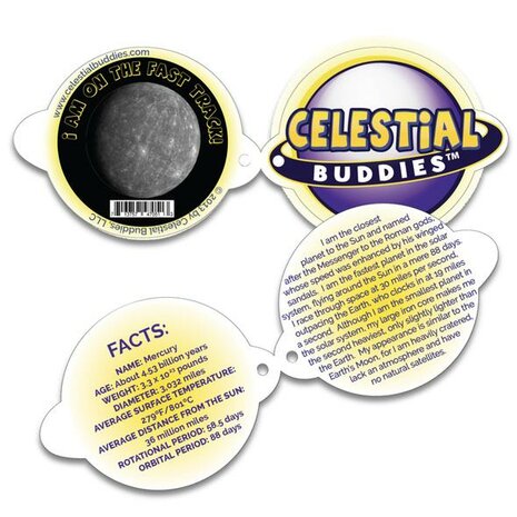 Celestial Buddies Plush - Science Astronomy Cosmic Buddy Mercury