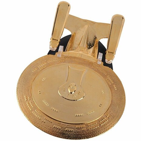 Eaglemoss Model - Star Trek The Official Starships Collection Gold-Plated SP20 USS Enterprise NCC-1701-DEaglemoss Model - Star 