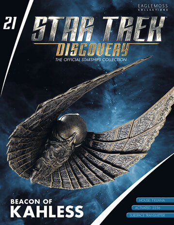 Eaglemoss Model - Star Trek Discovery The Official Starships Collection 21 Beacon of Kahless Magazine