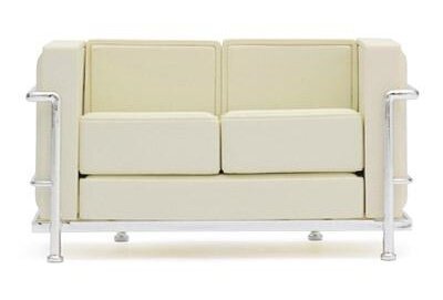 Designer Chairs Clear Package 01-LT-04 Corbusier sofa wit