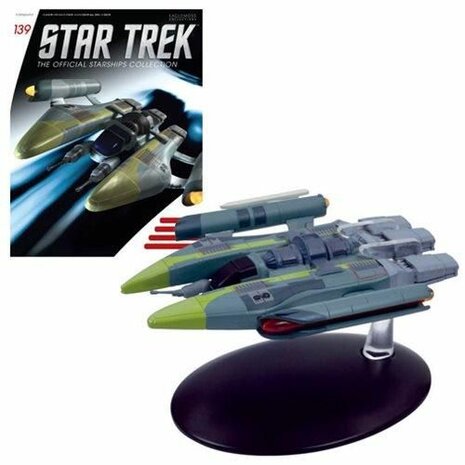 Eaglemoss Star Trek #139 - Vaadwaur Assault Fighter Ship