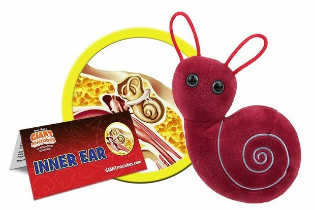 Giant Microbes Plush - Science Biology Organ Inner Ear