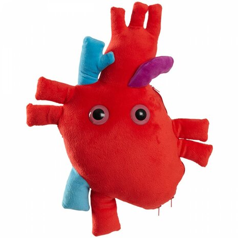 Giant Microbes XL - Science Biology Deluxe Heart